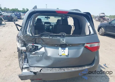 2013 Honda Odyssey Ex-L z USA, uszkodzony, nr VIN 5FNRL5H63DB022862